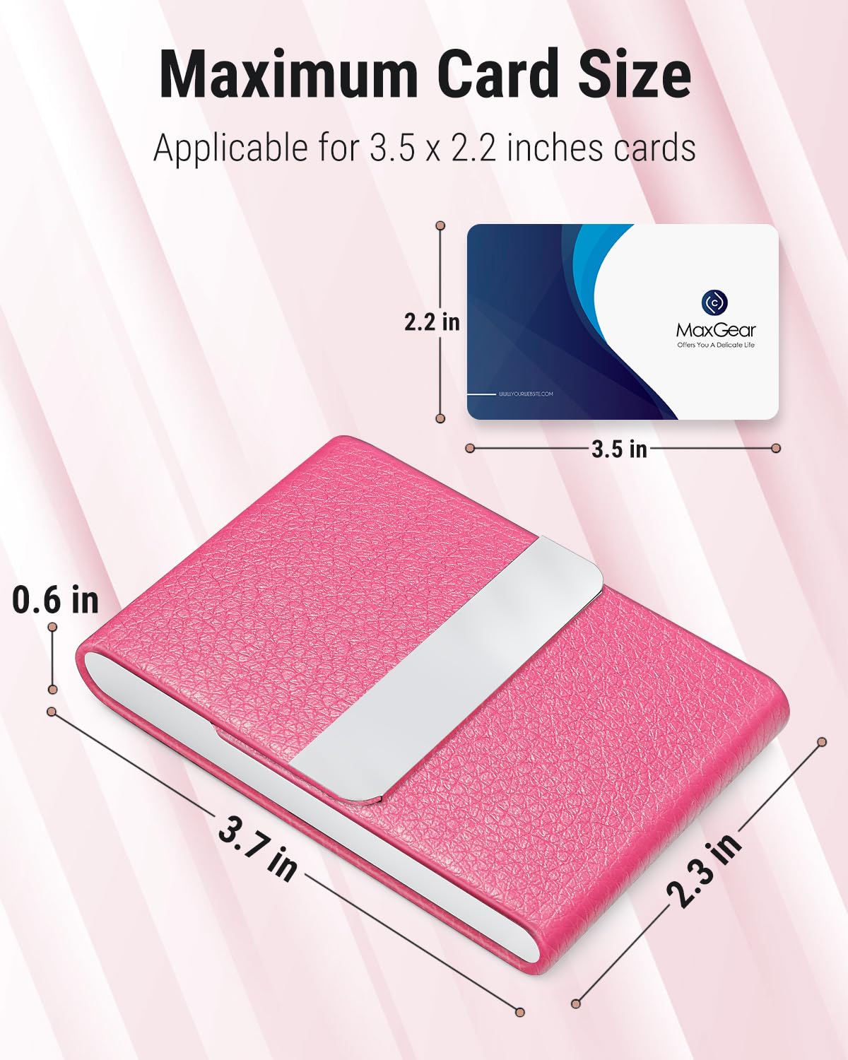 Maximum card size dimensions