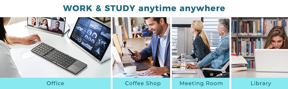 Mini Keyboard, Work & Study Anytime Anywhere