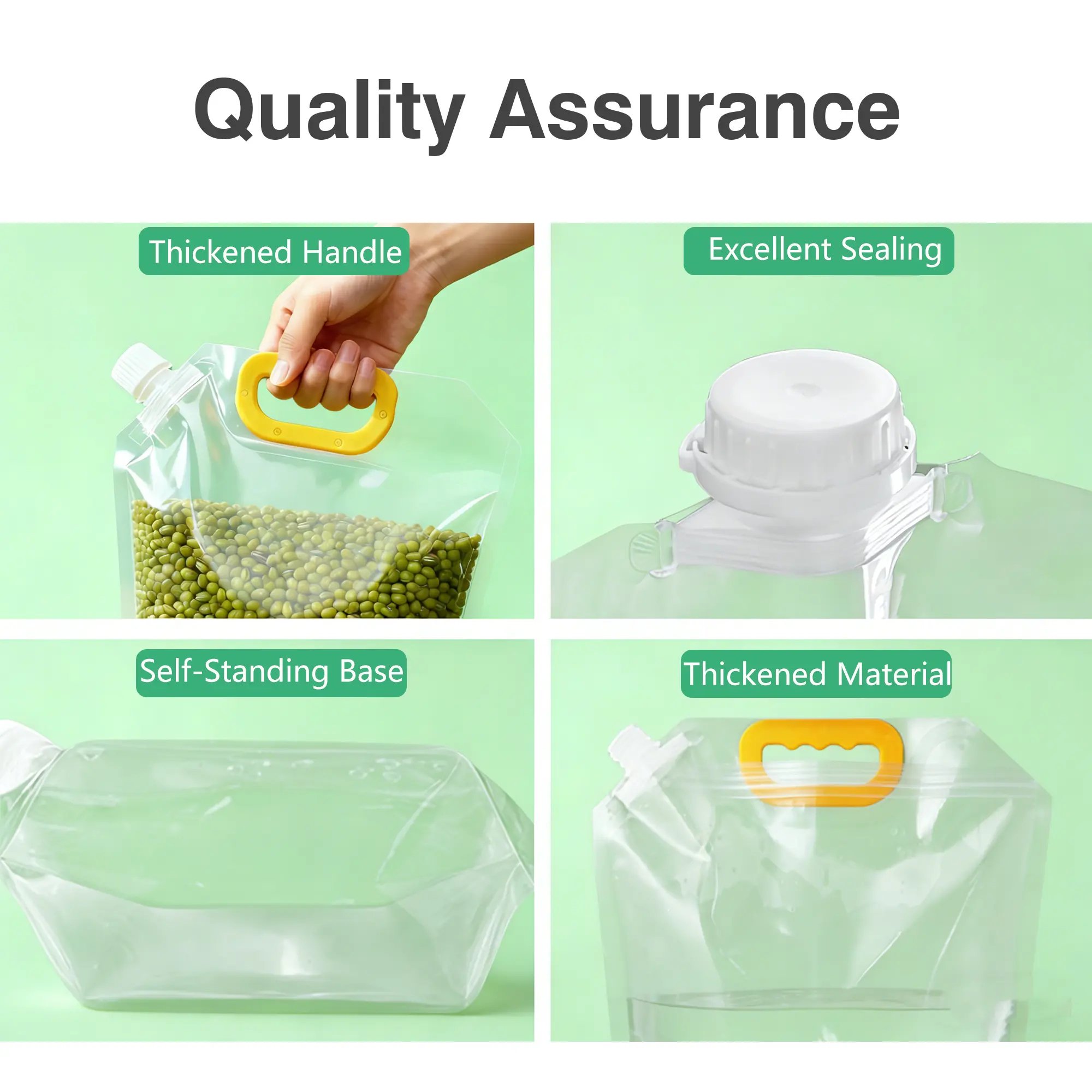 Quality Assurance Thick Handle Seal Stand Base Material