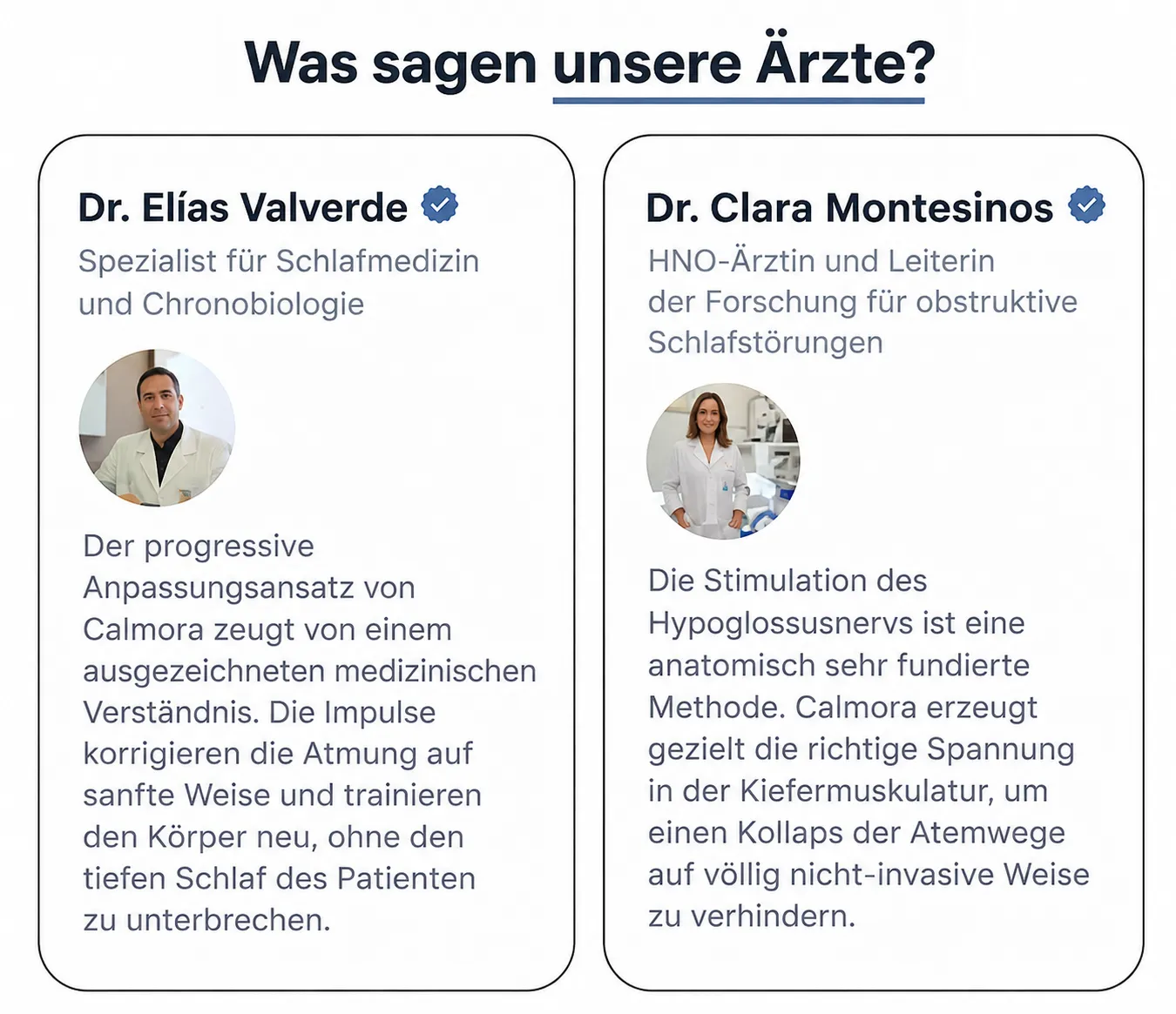 Funktionsprinzip von Calmora