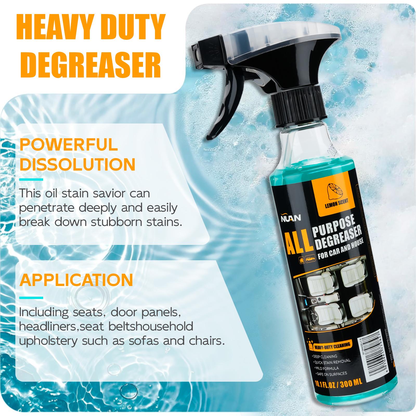 Nuan Heavy Duty Degreaser  Professional High-Efficiency Degreaser, Fast Grease & Grime Removal, Time-Saving & Labor-Saving!NUAN heavy duty degreaser