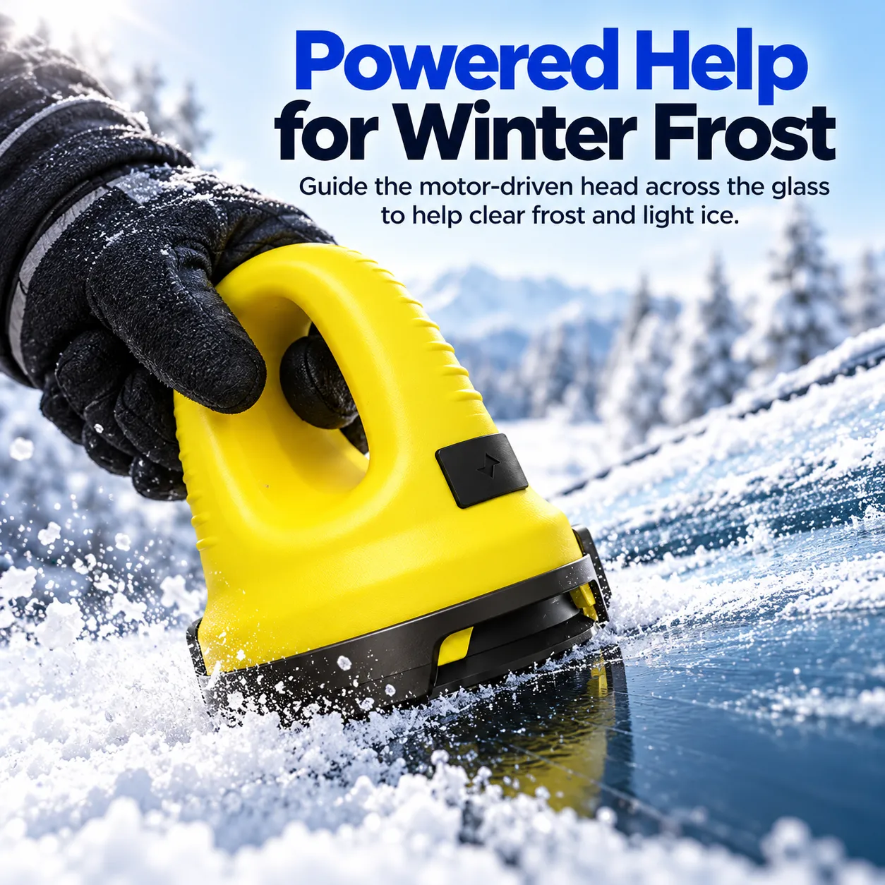 Powered Help for Winter Frost - Motor-Driven Head