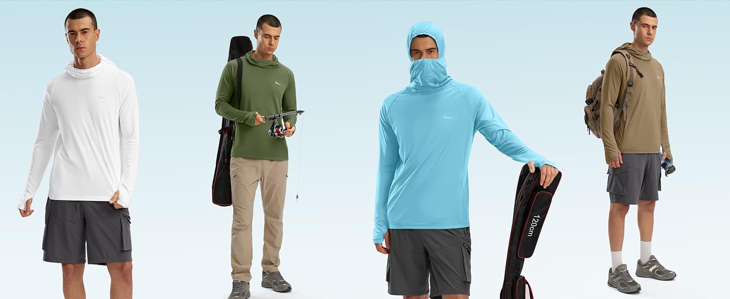 mens spf shirts lightweight
