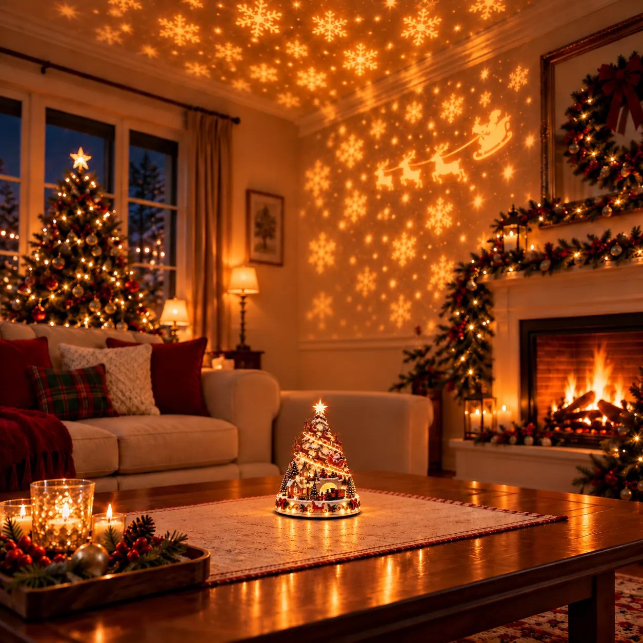 Christmas village decoration product details