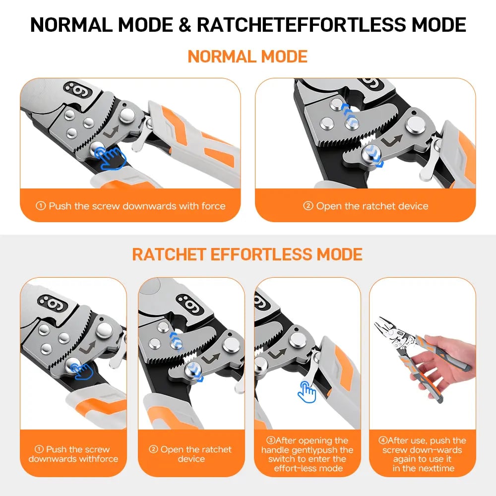 How to Switch Normal Mode and Ratchet Effortless Mode