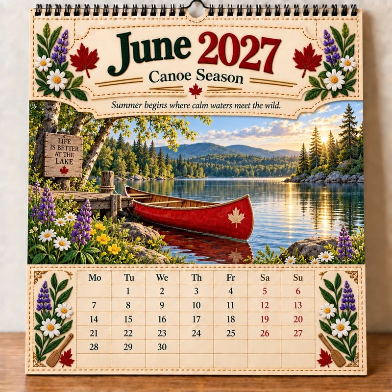 June 2027 Canada Calendar
