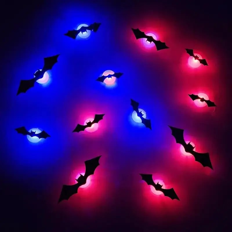 3D LED Spider Halloween Decor