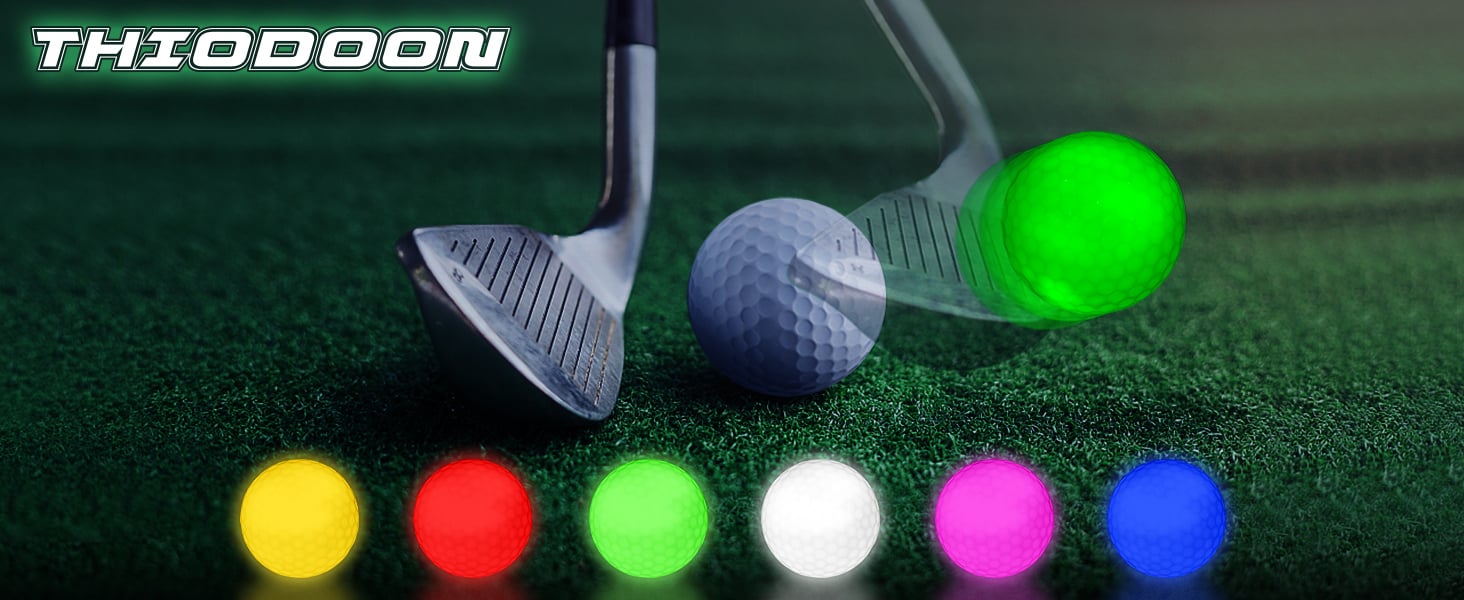 Glow in The Dark Golf Balls