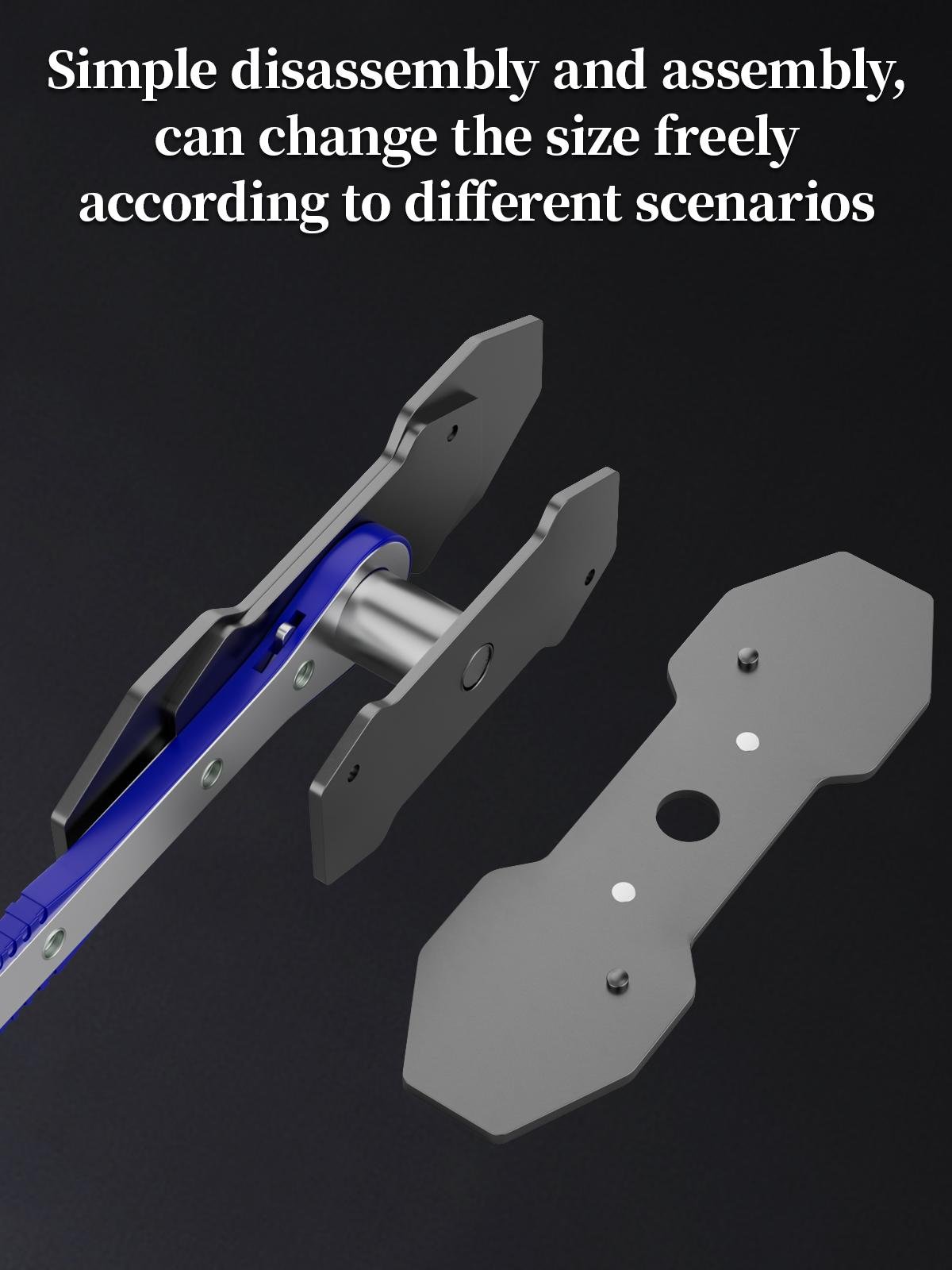 Brake piston press tool for single dual and quad piston calipers