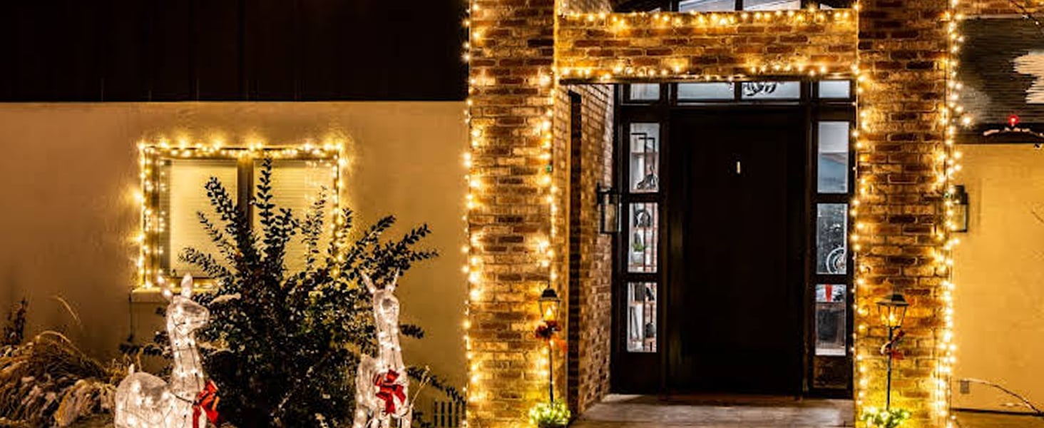 warm white christmas lights