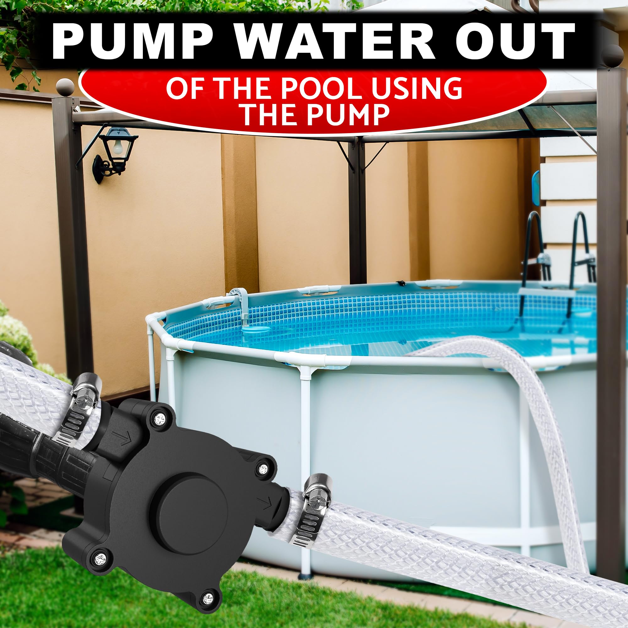 Pumping Water Out Of The Pool