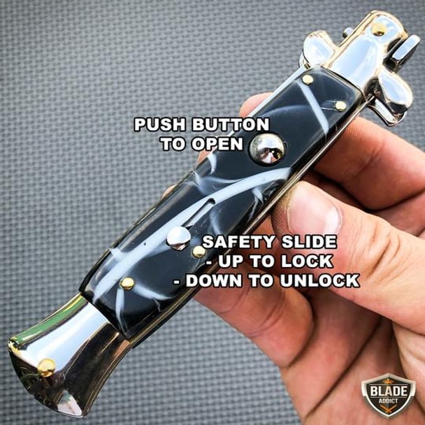 Italian Stiletto Pocket Knife