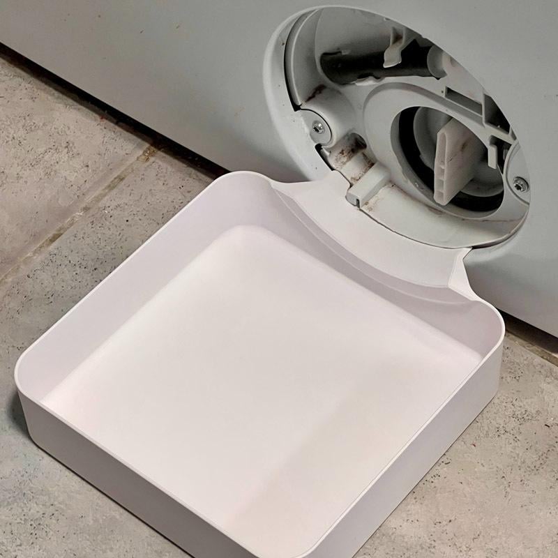 Washing Machine Filter Drainage Tray Placement