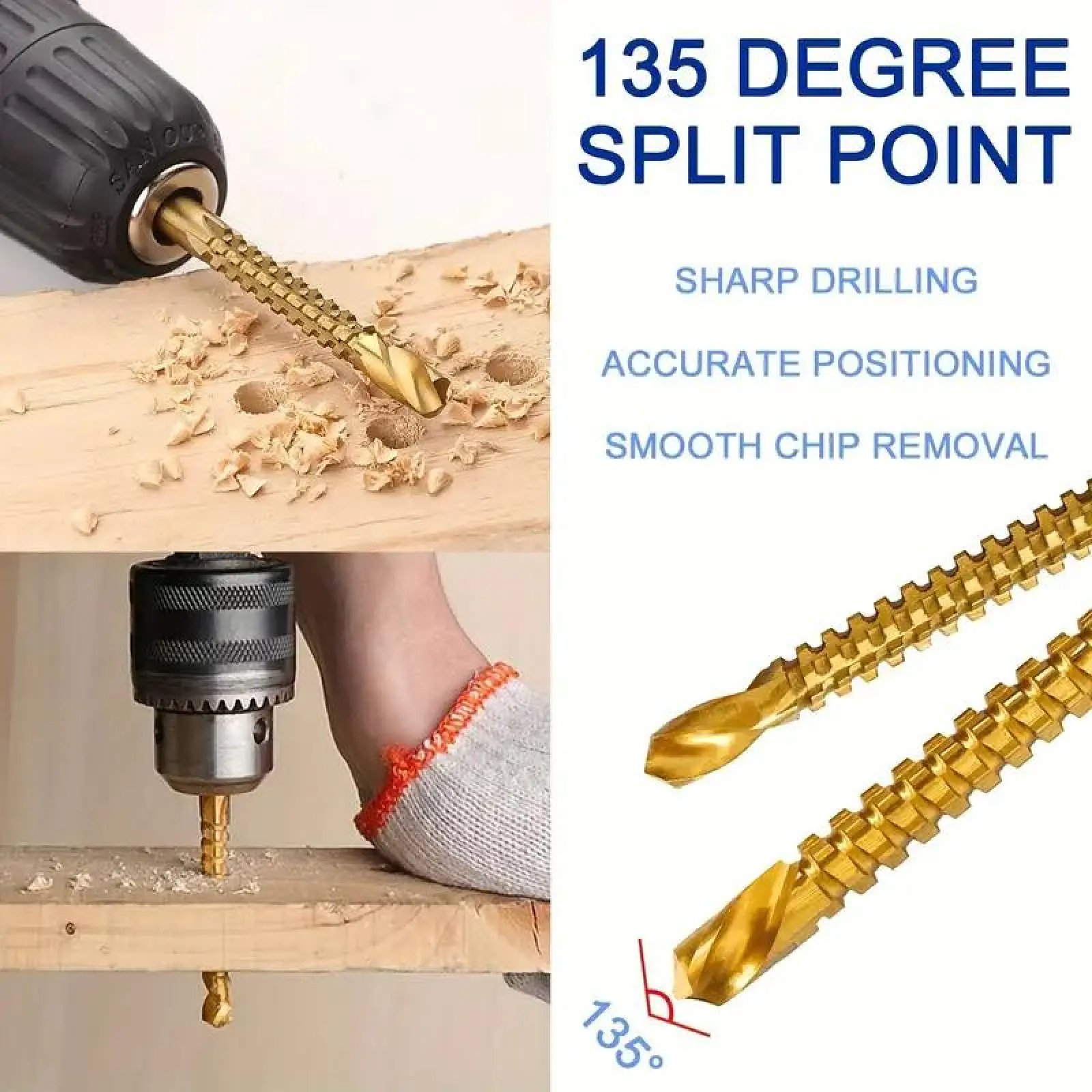 135 Degree Split Point