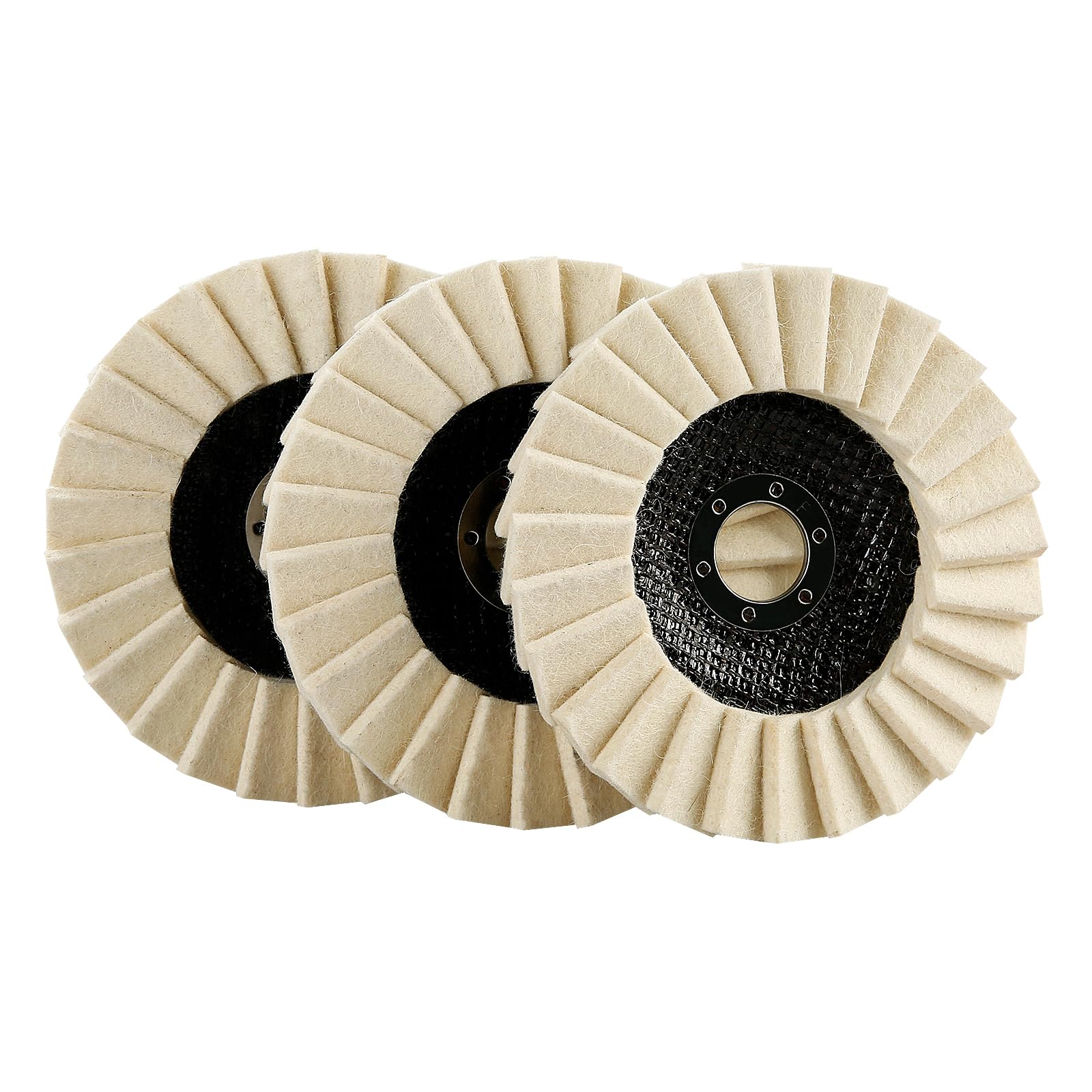 Wool Polishing Wheels Set