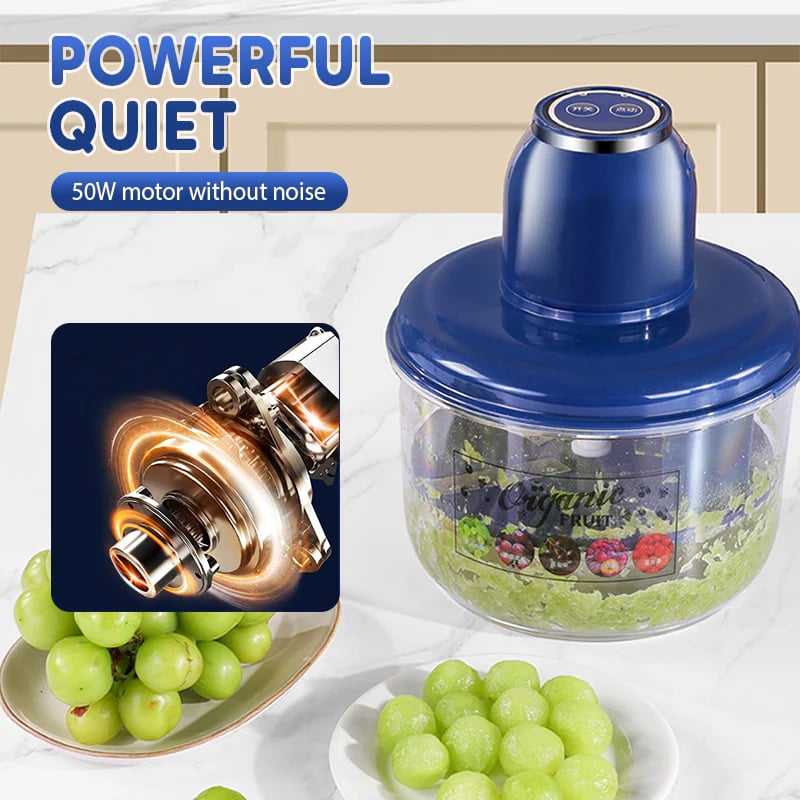 Powerful and quiet motor Powerful and quiet motor