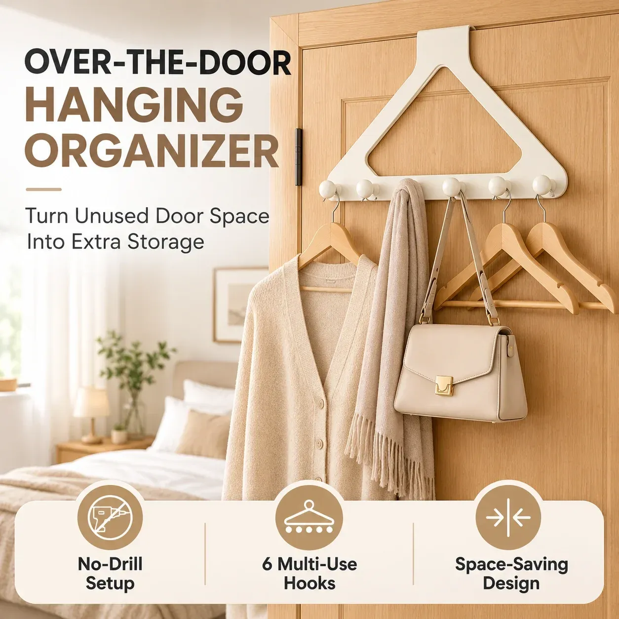 🚪 Over-the-Door Hanging Organizer