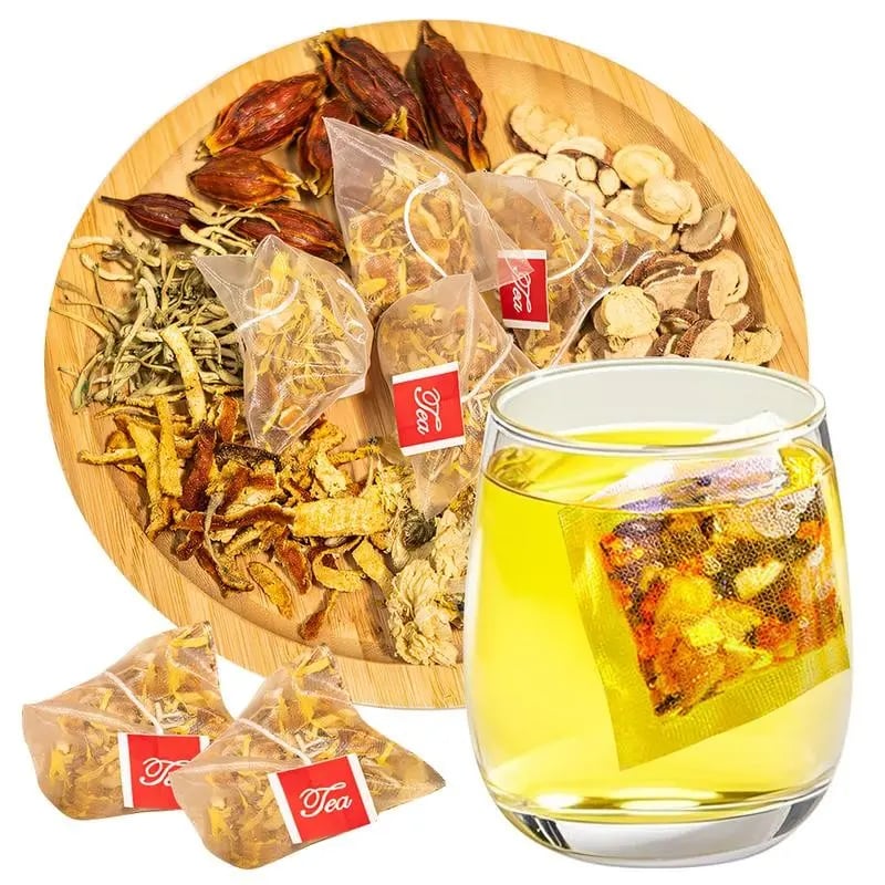 Product Introduction of Chicory 6 and Gardenia Herbal Tea Ready to Eat Convenient | Orange Peel & Chrysanthemum – Cool Relief from Heat| 12 Tea Bags Natural Ingredients Brewed 0