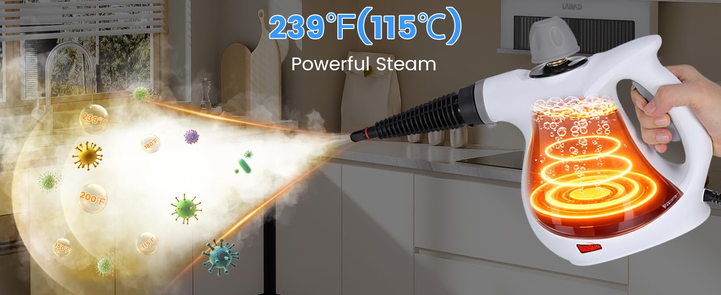 Pressurized Steam Cleaner