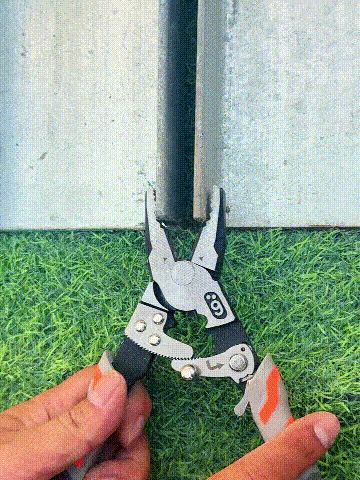 Industrial Ratchet Self-Locking Pliers Locking Function Demonstration