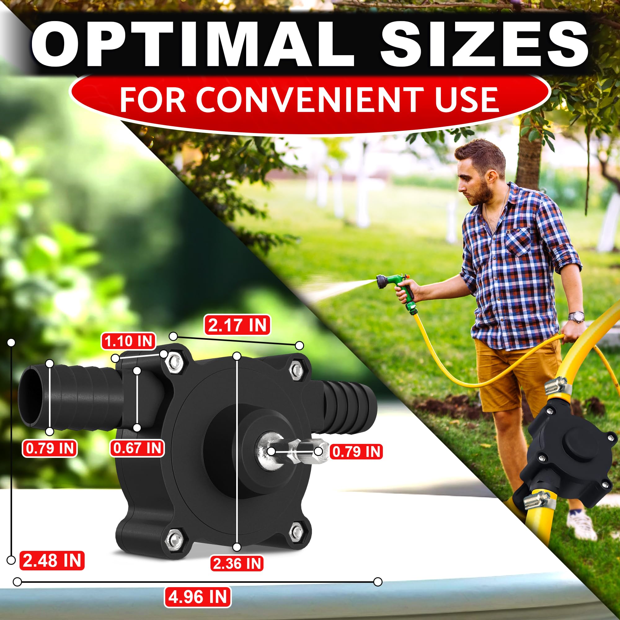 Product Dimensions and Connector Sizes