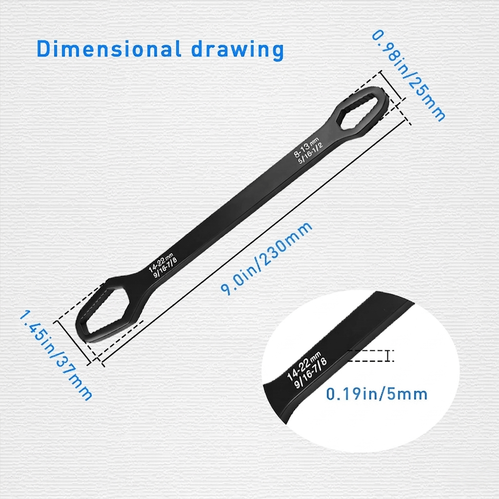 Tool Dimensions