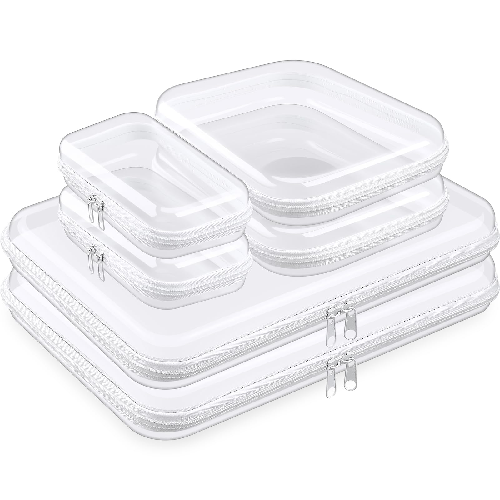 6 Piece Clear Case Set