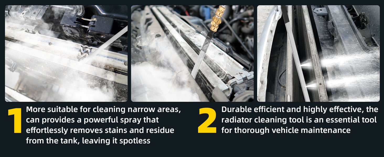 radiator cleaner wand
