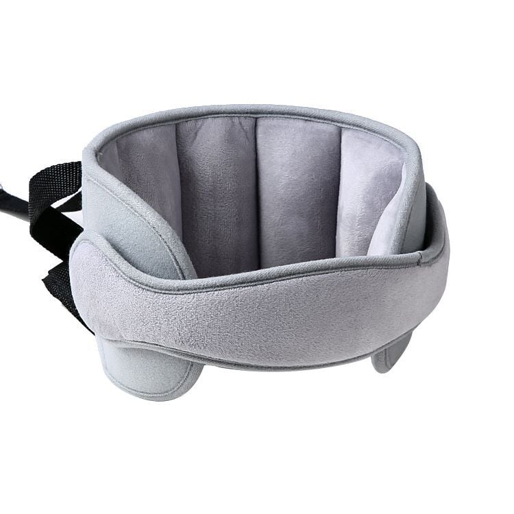 Child Car Seat Head Support Cushion in Grey