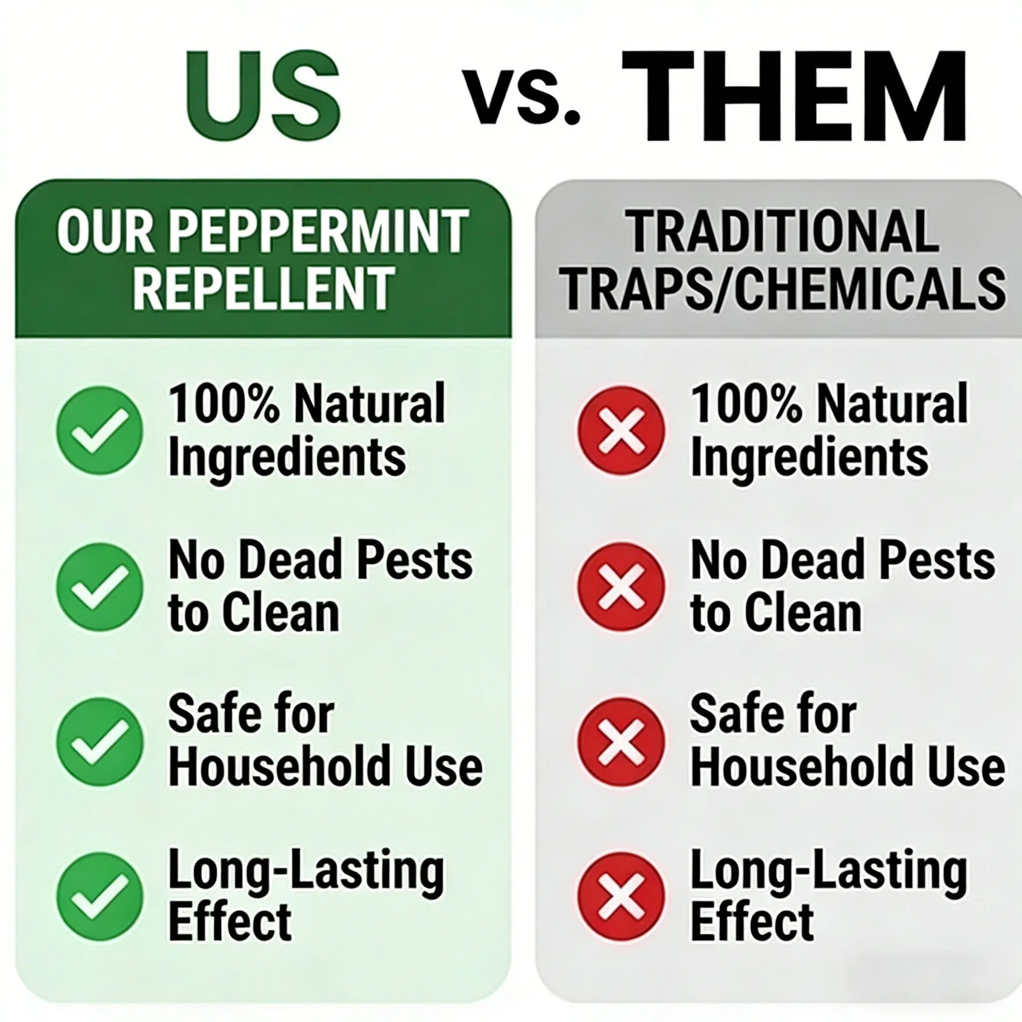 Comparison vs Traditional Traps