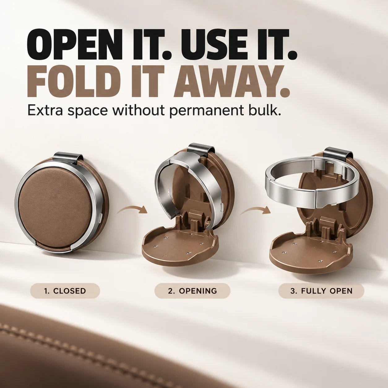 Space Saving Car Drink Holder Space Saving Car Drink Holder