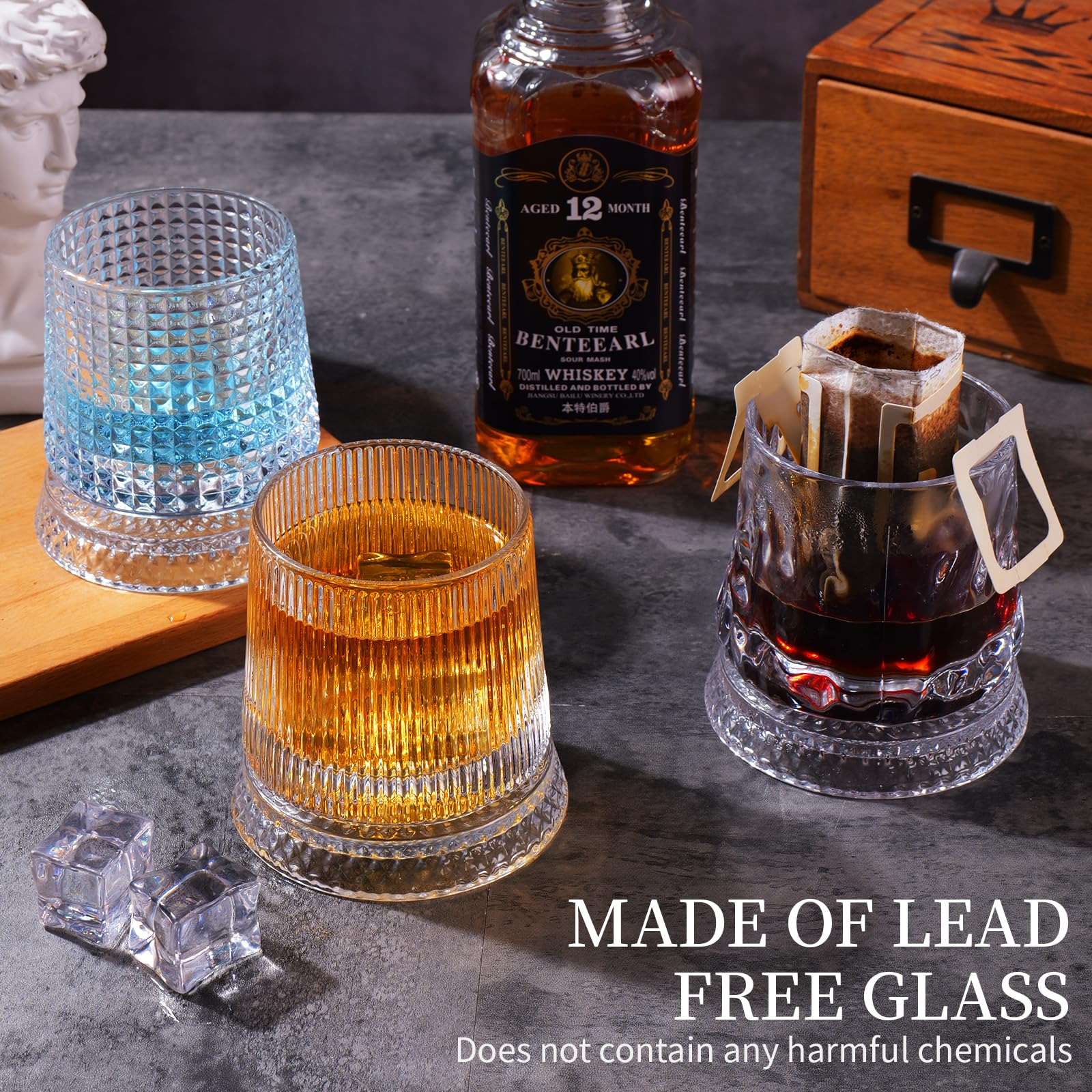 Lead Free Glass and Multi Texture Style Display