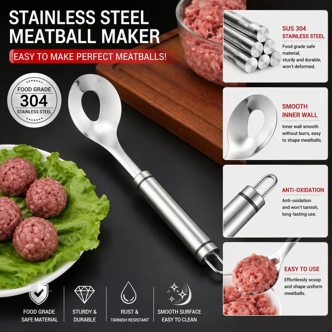 304 Stainless Steel Meatball Maker