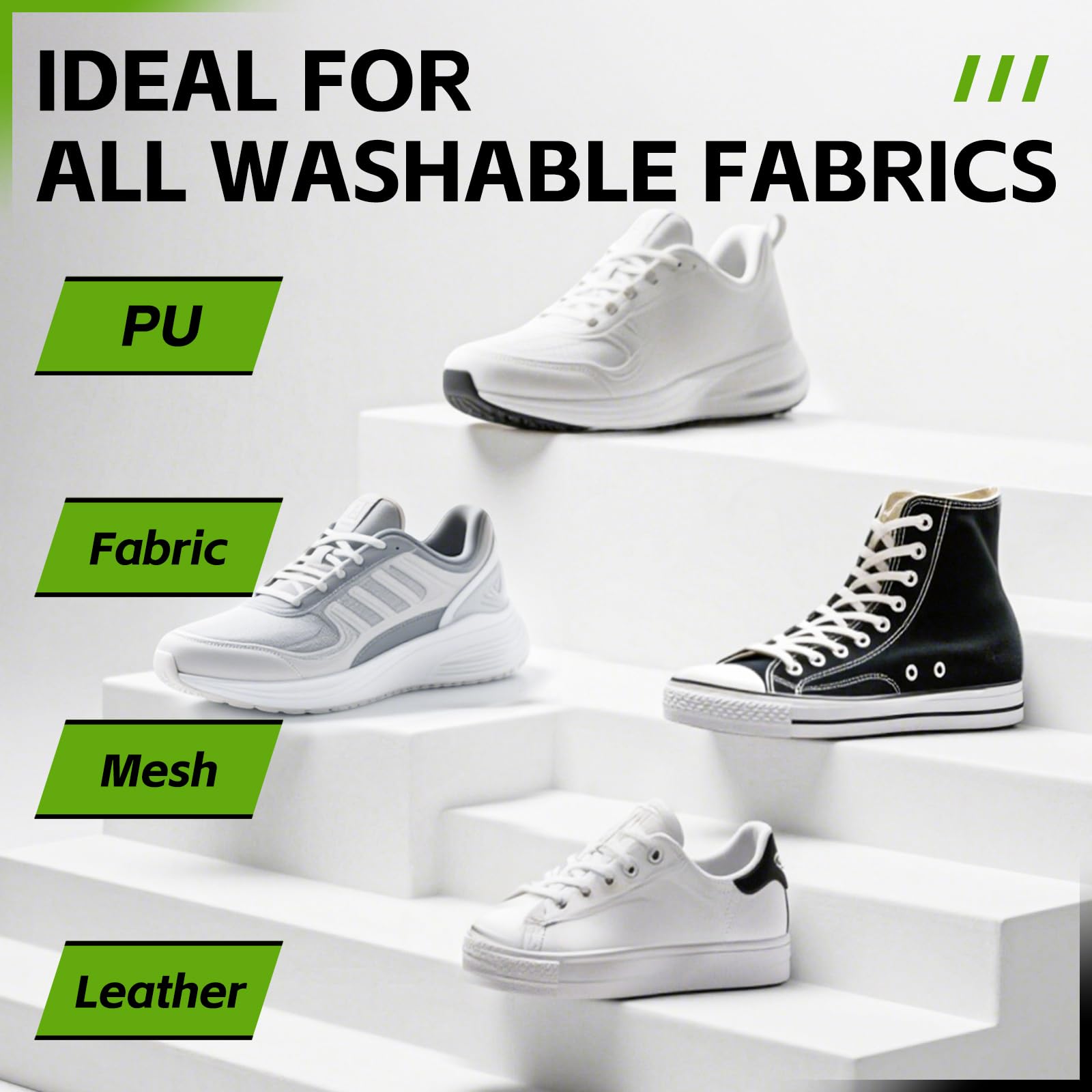 Compatible shoe materials