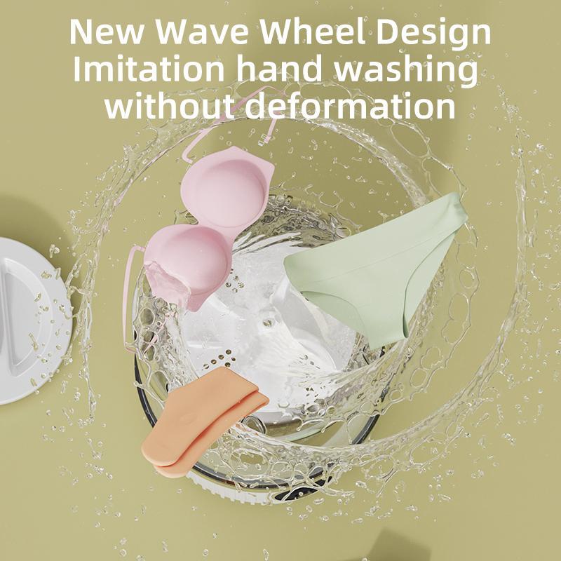 Product Introduction of Portable Mini Washing Machine, USB Rechargeable Compact Laundry Machine, Household Washing Machine for Underwear & Socks, Travel Washing Solution 6