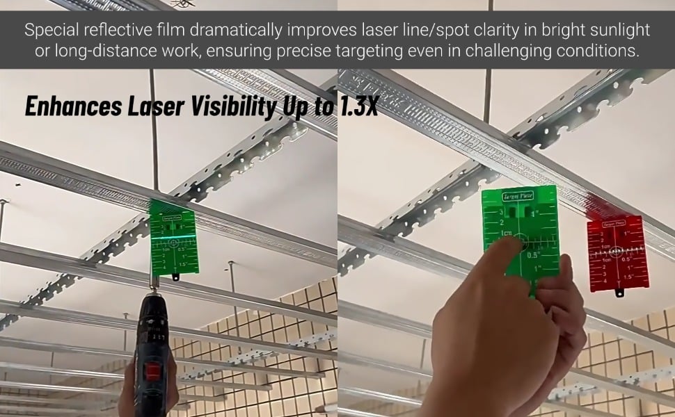 Magnetic Floor Target Card Plate