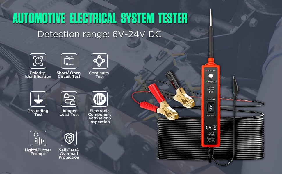 AUTOMOTIVE ELECTRICAL SYSTEM TESTER