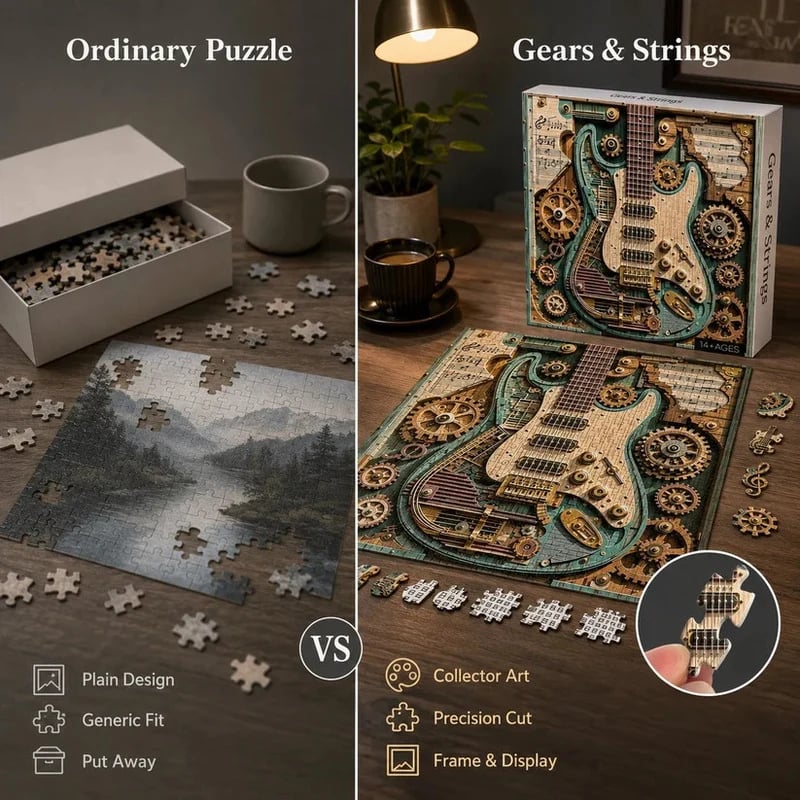 Precision snap-fit pieces