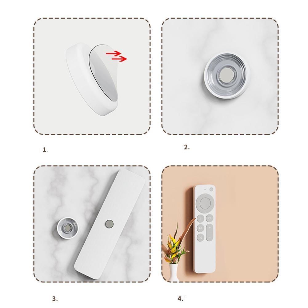 Magnetic Remote Control Holder Wall Mount 2 Pack New S3 - Picture 11 of 16