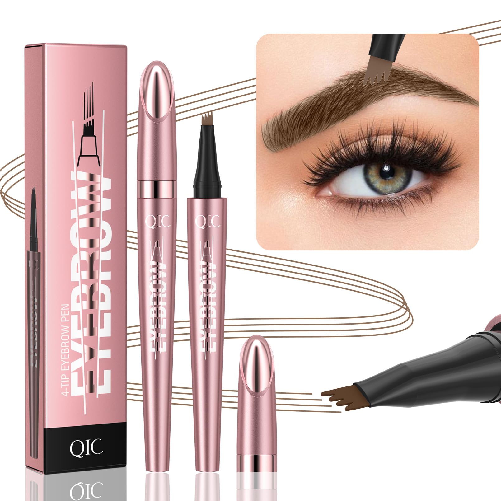 Application on eye