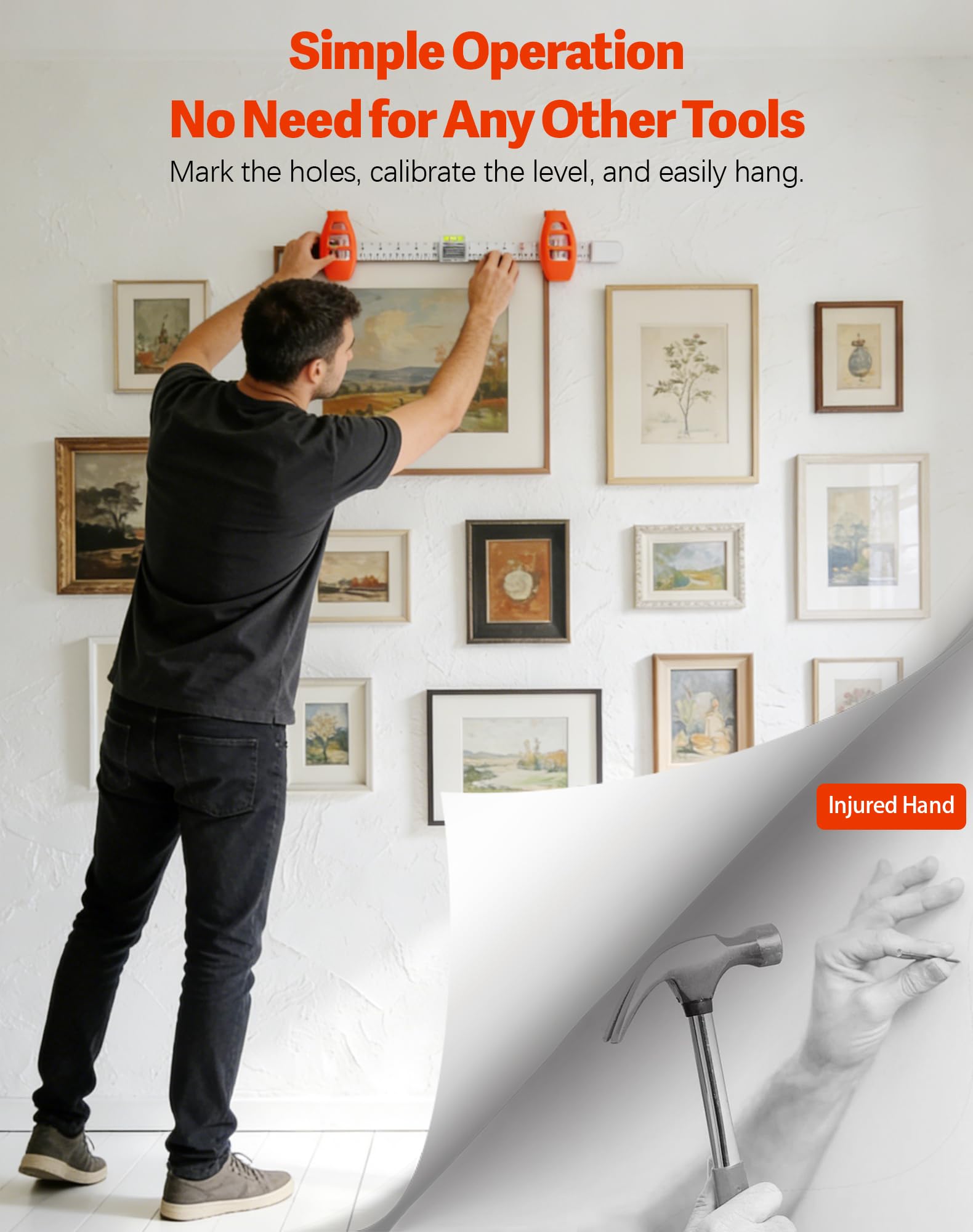 Safety hanging vs traditional hammer method