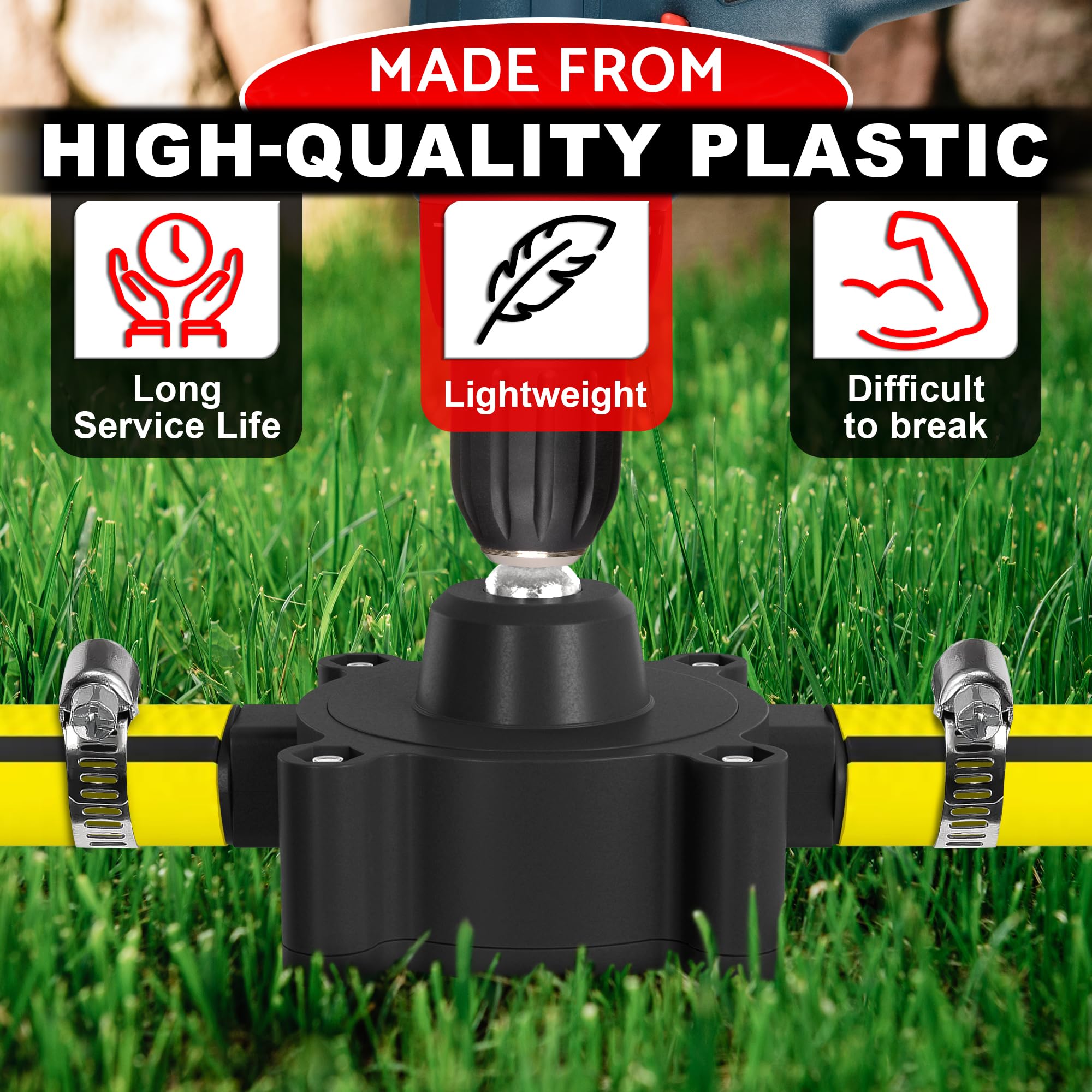 High Quality Lightweight Plastic Water Pump Build