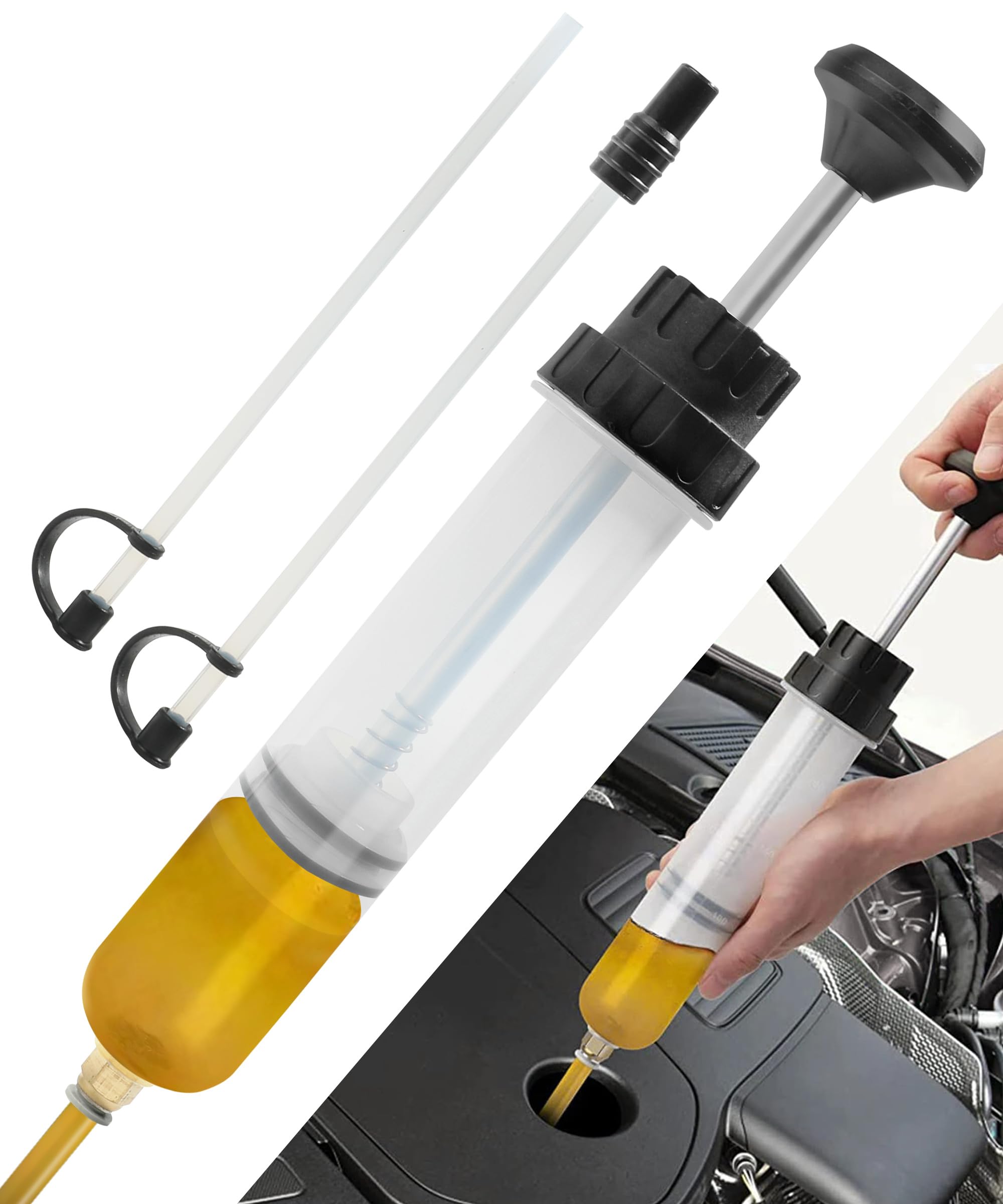 Automotive Fluid Extractor and Syringe Pump Main Kit
