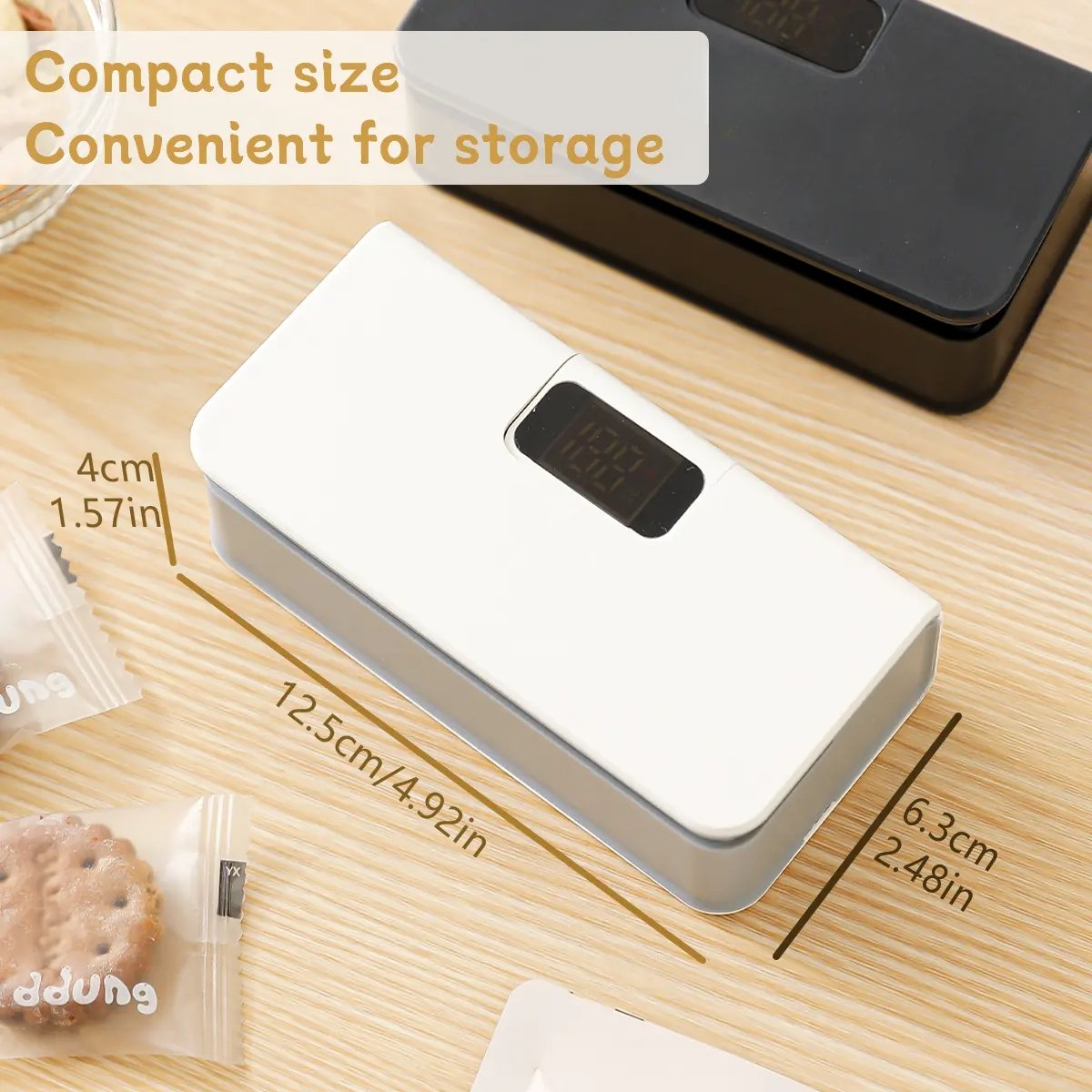 Dimensions of the sealer