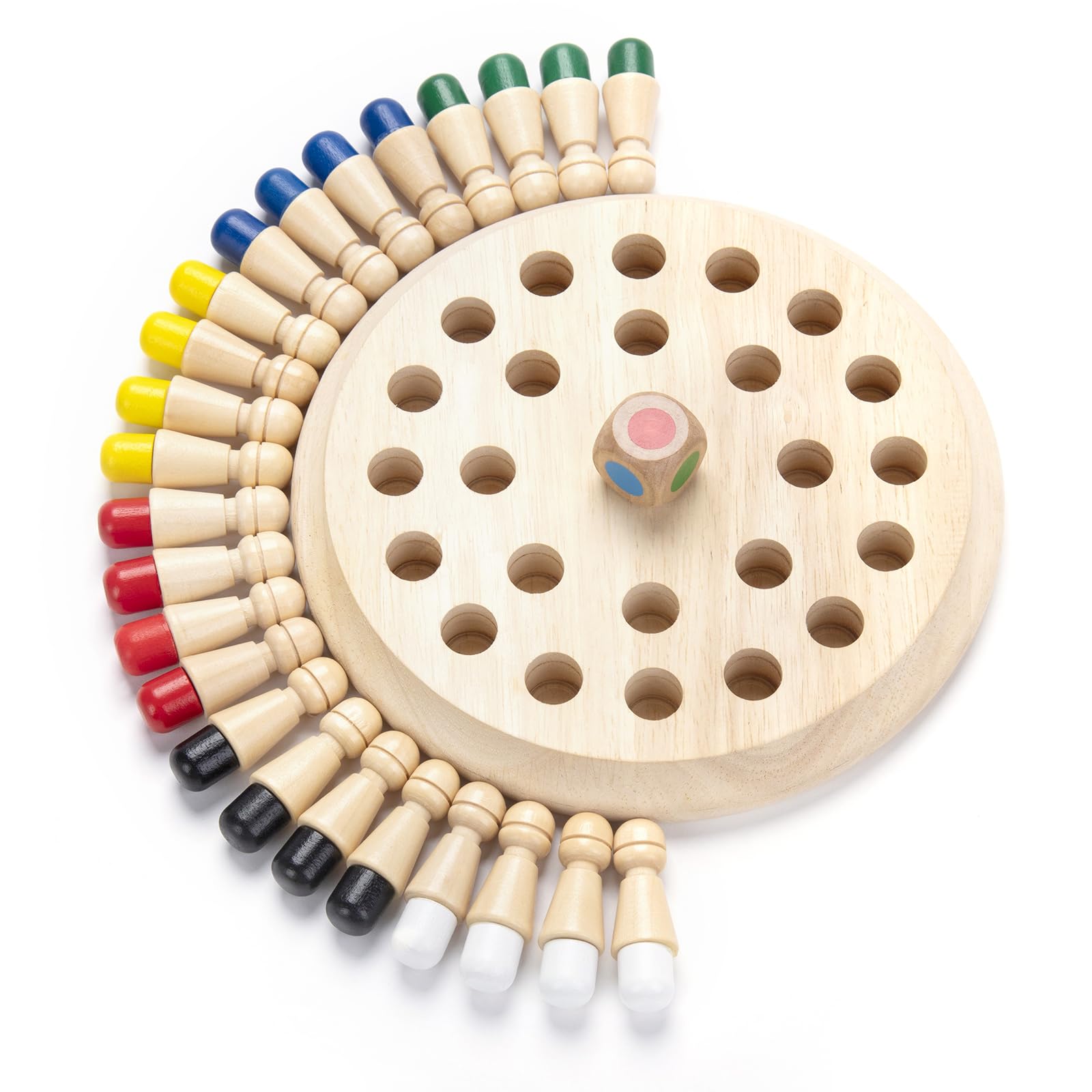 Wooden Memory Chess Set