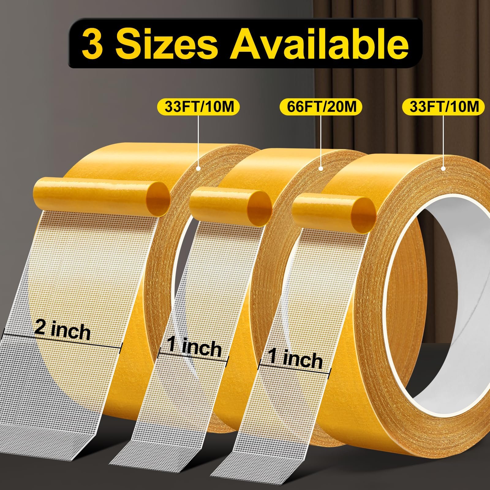 Multiple Width and Length Specifications Available
