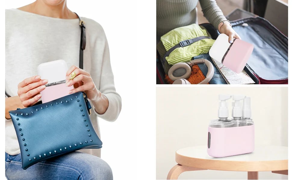 Ensemble de bouteilles de voyage pour produits de toilette