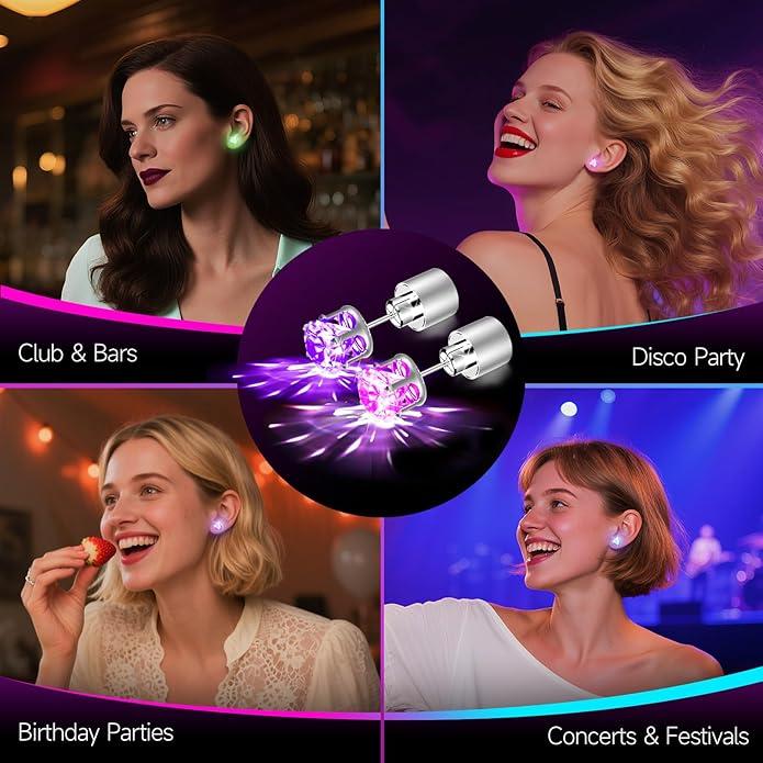 LED earrings for party festival and nightlife