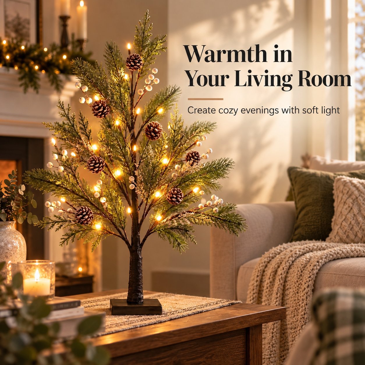 Lampe arbre LED flexible