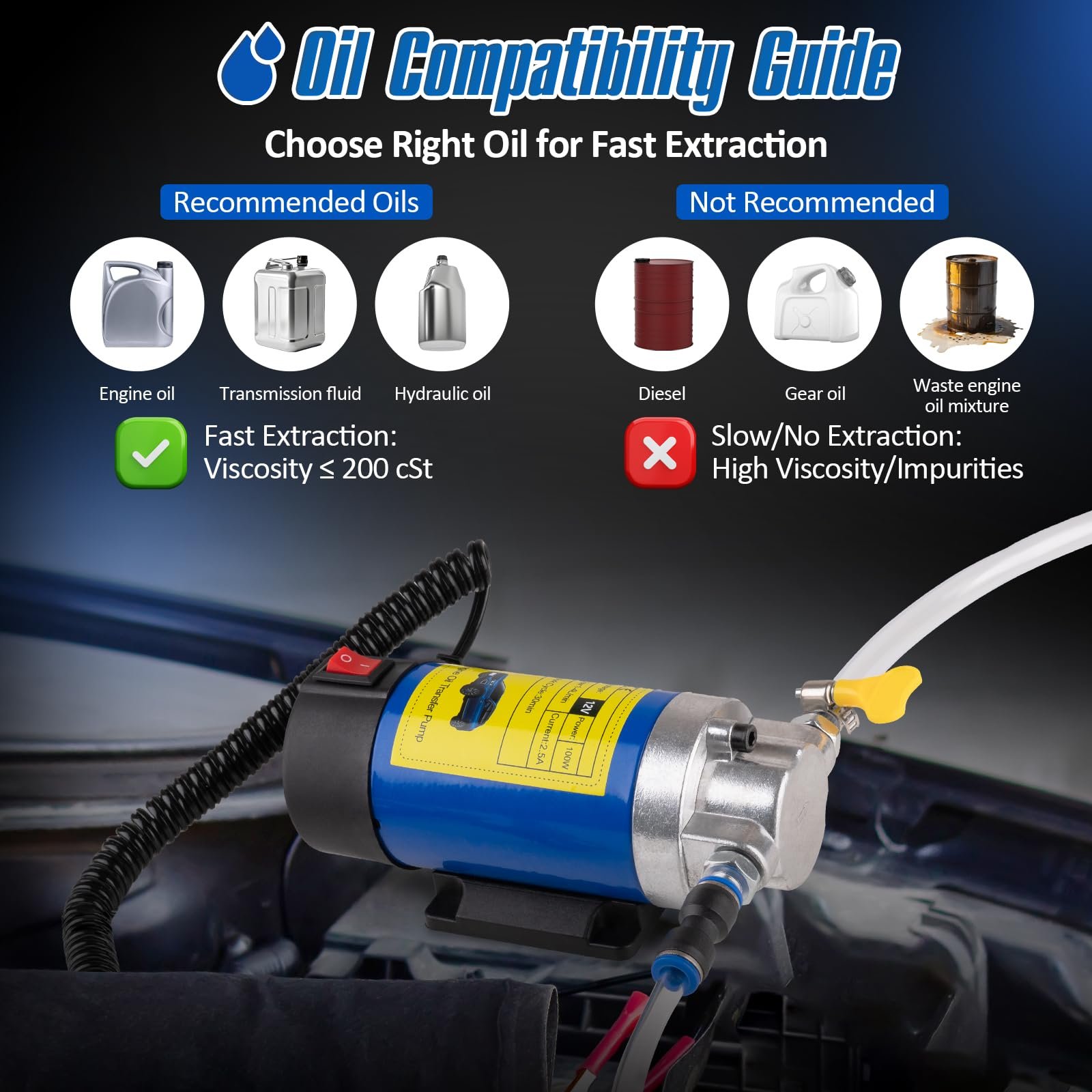 Oil compatibility guide